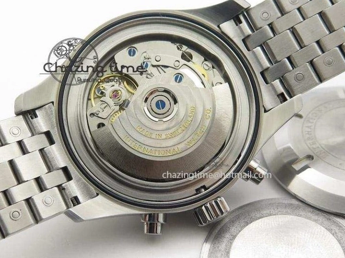 MIROTIME 0122 Minimalist Pilot Chrono 3777 43mm ZF 1:1 Best Edition Black Dial On SS Bracelet A 7364